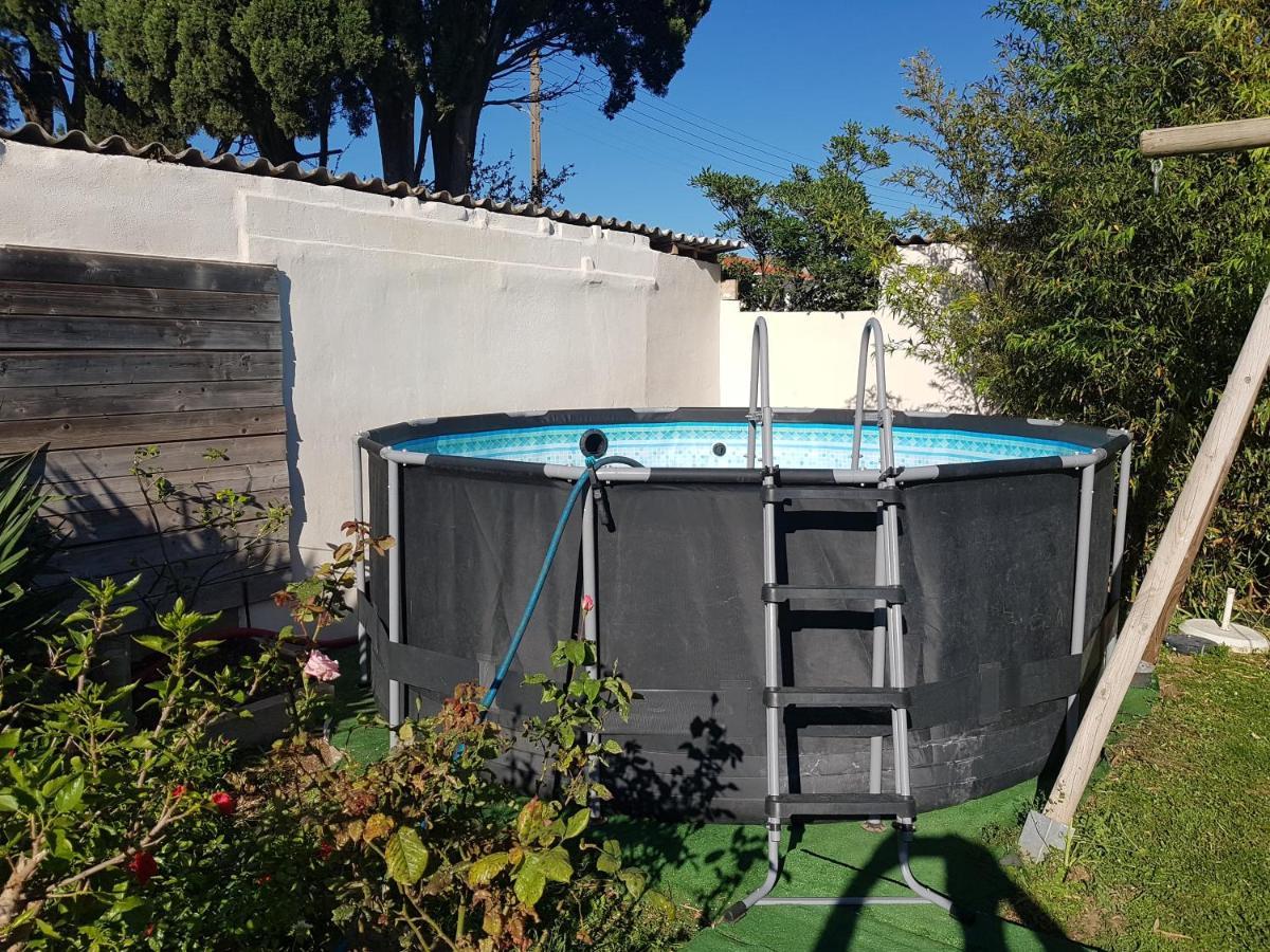Maison, piscine&vue sur la Cité de Carcasona Exterior foto
